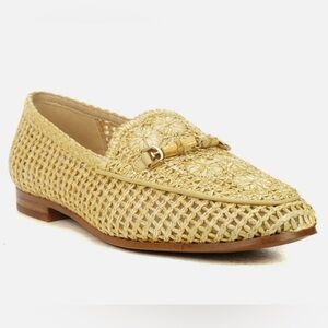 Sam Edelman Tan Woven Flats